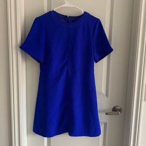 Banana republic royal blue shift dress